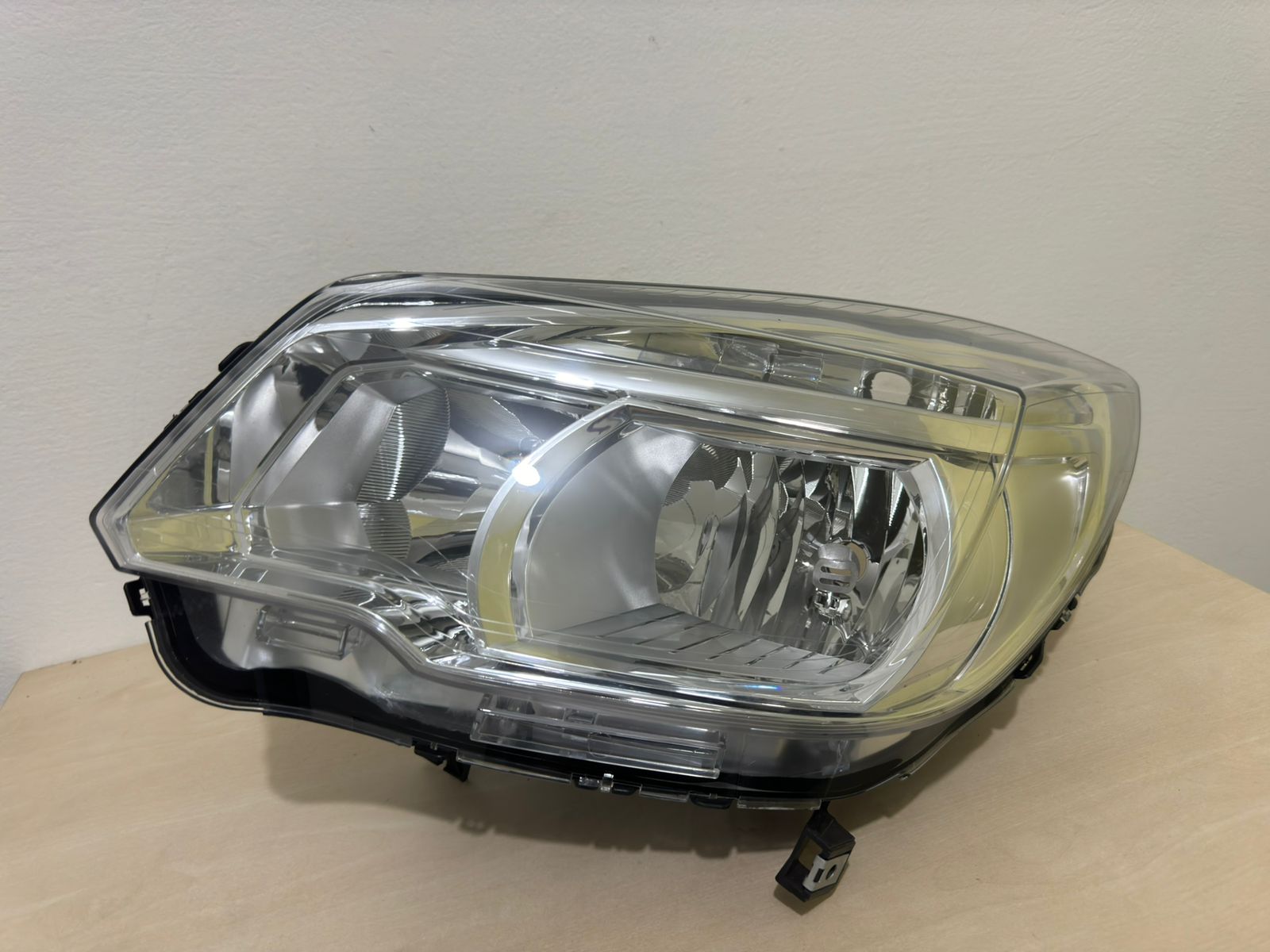 Farol Cromado Esquerdo S10 Lt 2012 2013 2014 2015 2016